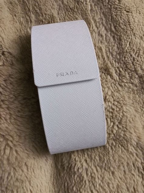 white prada sunglass case|Prada sunglasses case only.